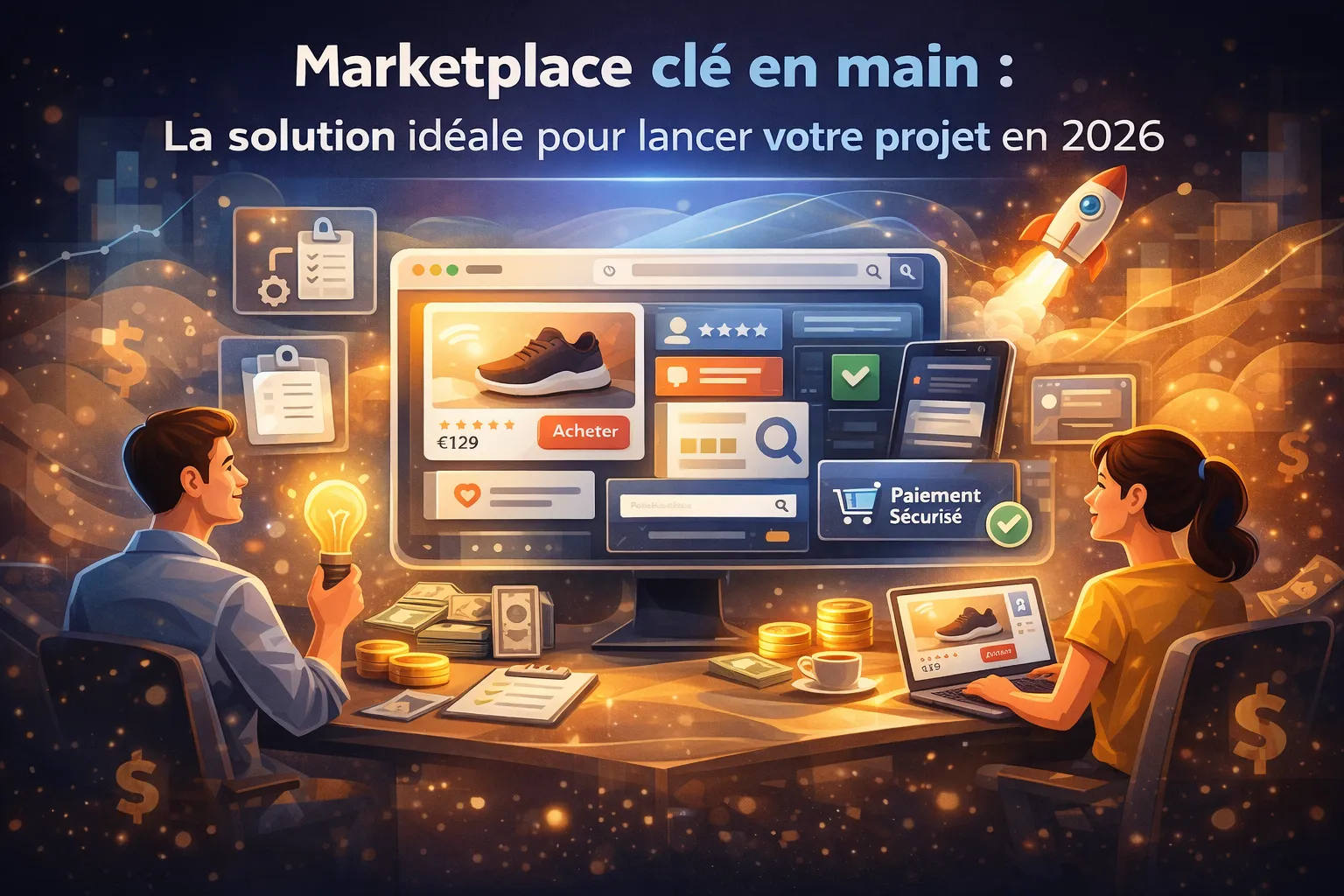 Marketplace clé en main : La solution idéale pour lancer votre projet en 2026